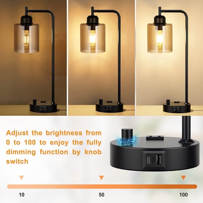 Innqoo Industrial Small Desk Lamp - Image 2