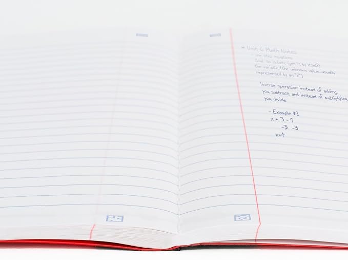 Five Star Composition Book + Study App, 4 Pack, Wide Ruled Paper, 7-1/2" x - Image 6
