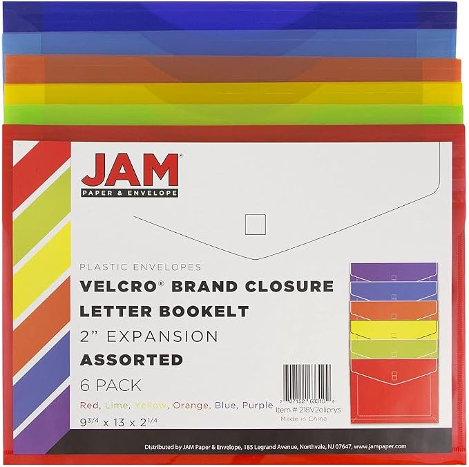 JAM PAPER Plastic Expansion Envelopes - Image 2