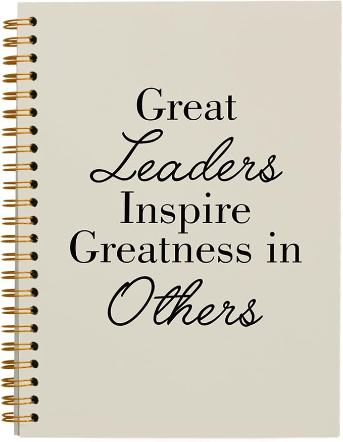 OXW Beige Notebooks for Work, Employee Appreciation Gifts, Leadership Gifts by Unknown
