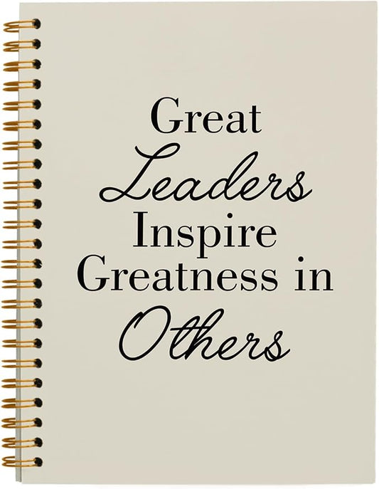 OXW Beige Notebooks for Work, Employee Appreciation Gifts, Leadership Gifts by Unknown