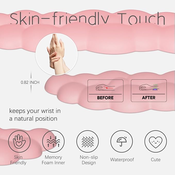 Cloud Wrist Rest Keyboard Palm Rest - Image 7