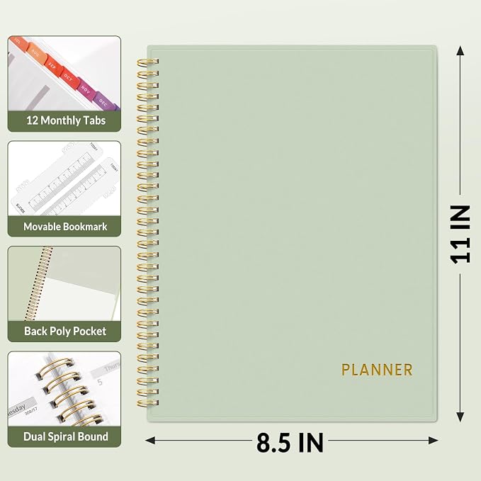 SUNEE Academic Planner 2026-2027 – Weekly & Monthly Planner, July 2026 to June - Image 5