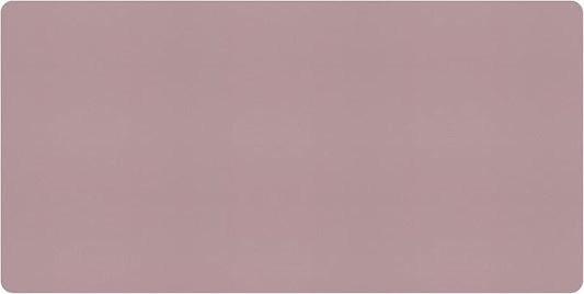 Bloss Pink Desk Mat, Large Mouse Pad, Non-Slip Desk Protector Mat, Leather Desk by Bloss
