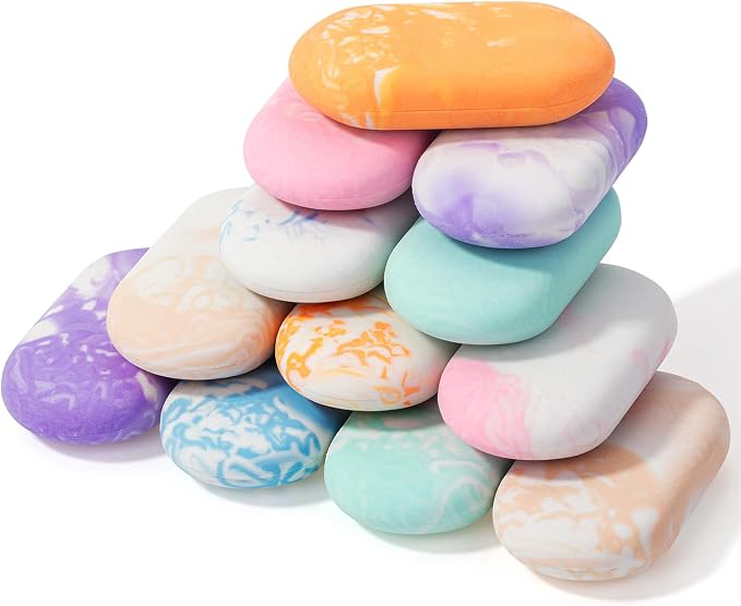 Mr. Pen- Marble Pencil Erasers, 12 Pack, Art Sketching, Clean Smudge-Free by MrPen