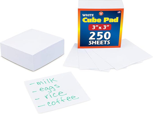 Hygloss Note Paper Cube by HyglossProductsInc
