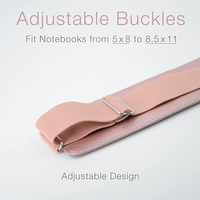 Adjustable Elastic Band Pen Holder, Pencil Holder, Pen Sleeve Pouch - Image 2