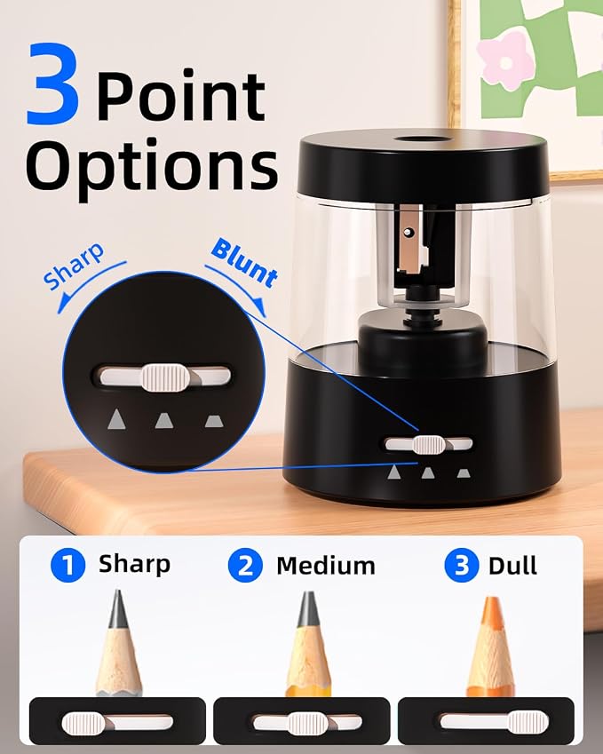 ZMOL Electric Pencil Sharpener - Image 2