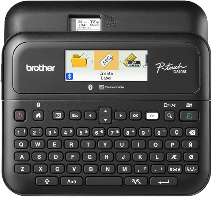Brother P-Touch PT-D610BT Business Professional Connected Label Maker by Unknown