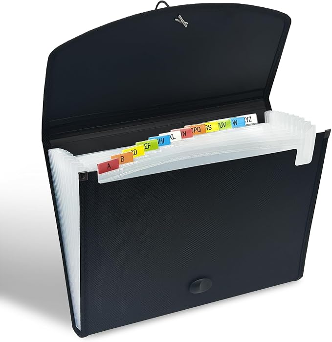 H4D 13-Pocket Accordion File Organizer - Image 2