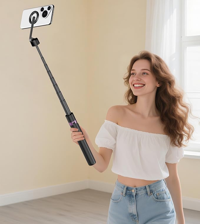 TONEOF 68" Magnetic Selfie Stick Tripod - Image 9