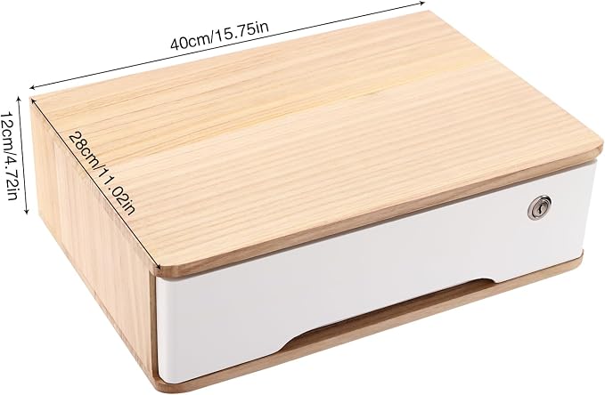 Wooden Desktop Storage Box - Image 2