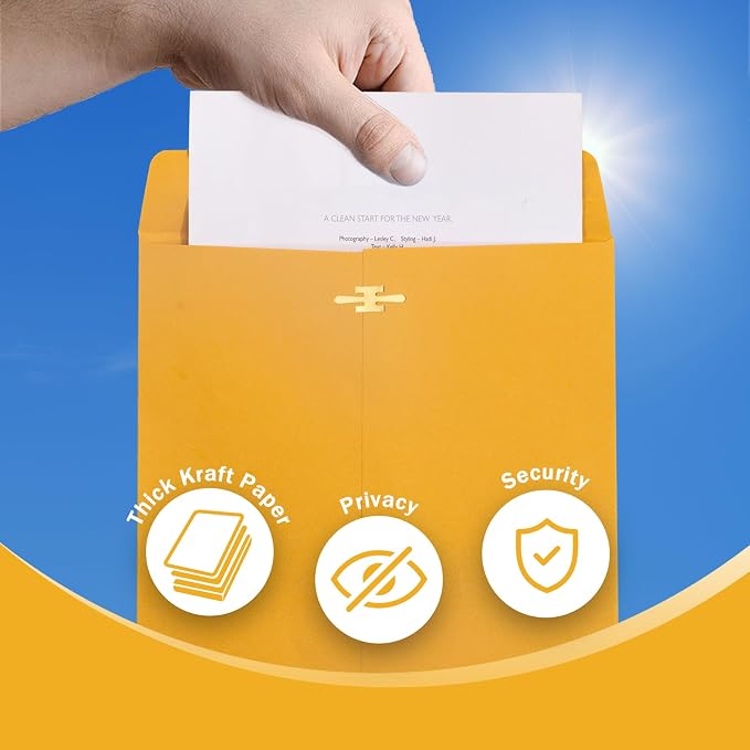 6x9 Clasp Envelopes - Image 4