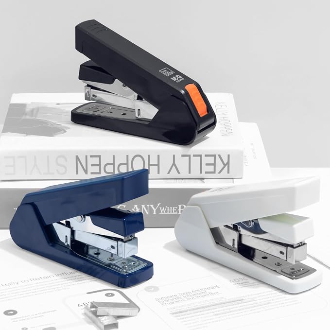 M&G Effortless Stapler 50 Sheet Capacity One-Touch Stapling, Heavy Duty Desktop - Image 2