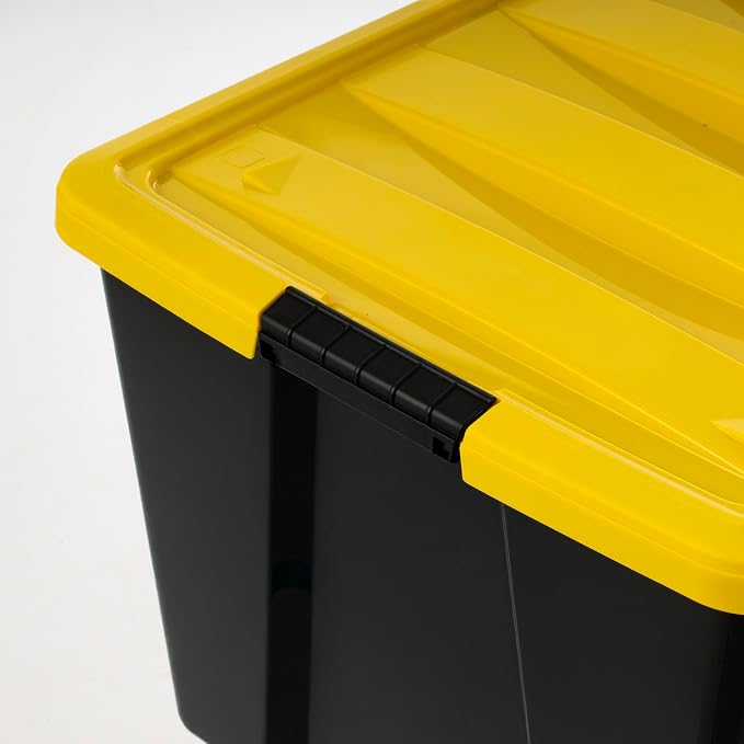 IRIS USA 72 Qt Stackable Plastic Storage Bins - Image 3