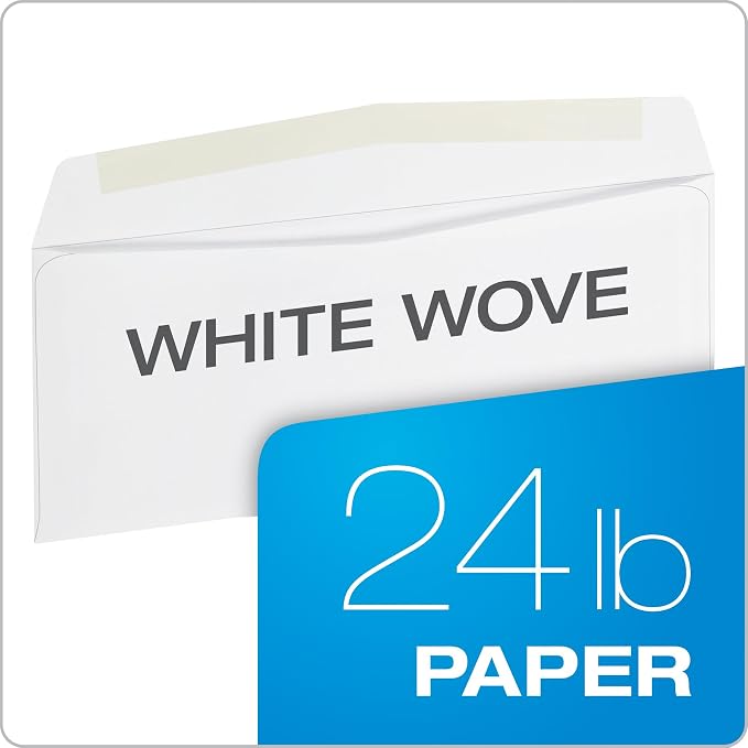 Quality Park #10 Envelopes, Letter Size White Mailing Envelopes, 4-1/8x9-1/2 - Image 7