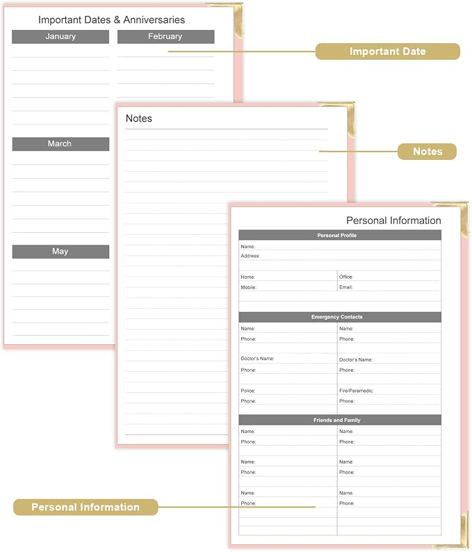 Undated Daily Planner 5.8"x8.5" - Image 5