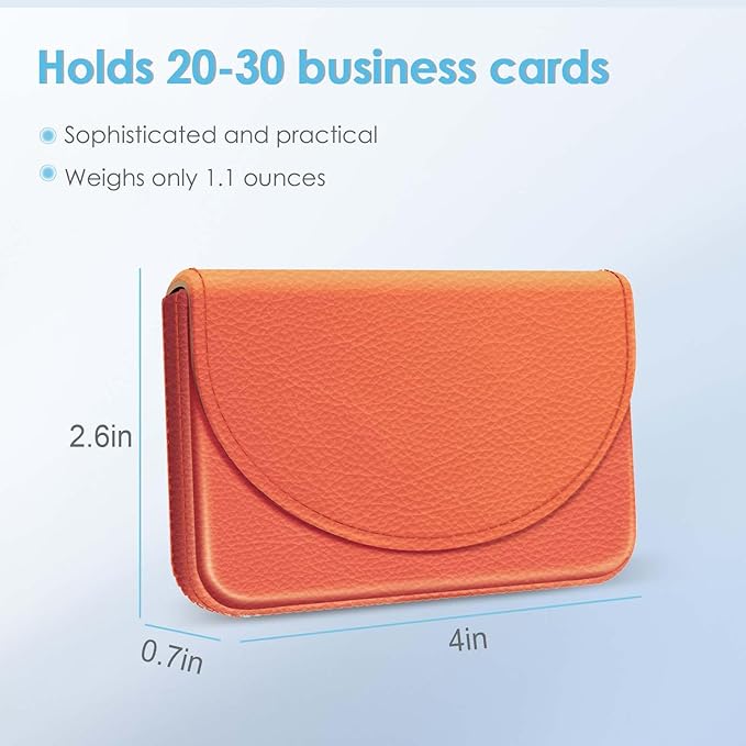 Business Card Holder，PU Leather Business Card Case Color Printing Pattern Card - Image 2