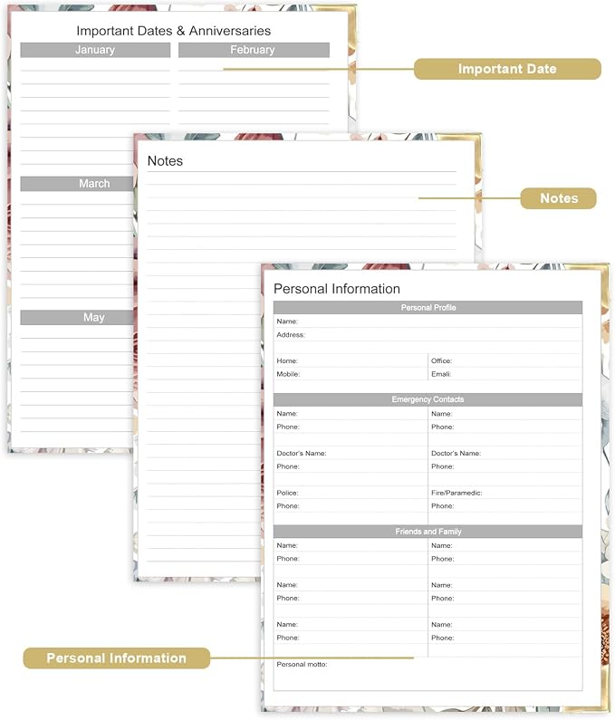 Undated Daily Planner 8.5"x11" - Image 5