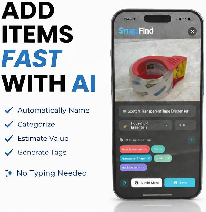 Smart QR Code Labels – AI Auto-Labeling, No Typing! Storage Bins & Moving - Image 3