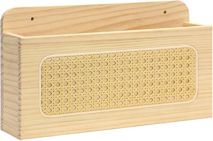 BXAIGR Rustic Wall Mounted Magazine Rack by BXAIGR
