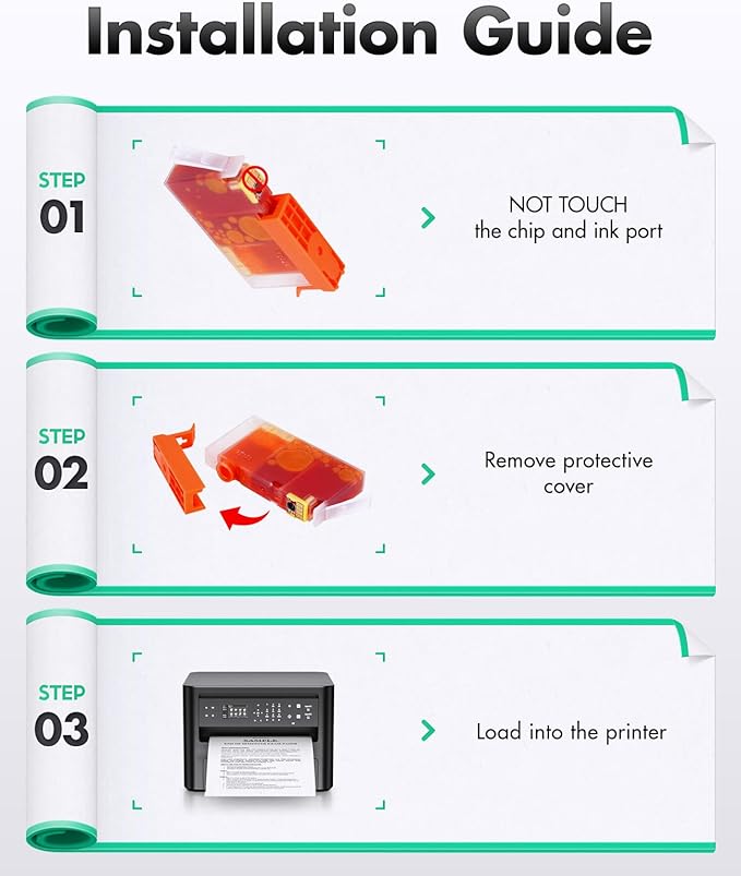 923e Ink Cartridges Combo 4-Pack High Yield with Chip Replacement for HP 923 923e 923XL Ink Compatible with OfficeJet Pro 8135e 8138e 8139e 8122e 8120 8123 8130 8133 Printers Black Cyan Magenta Yellow-DeskLoop Office