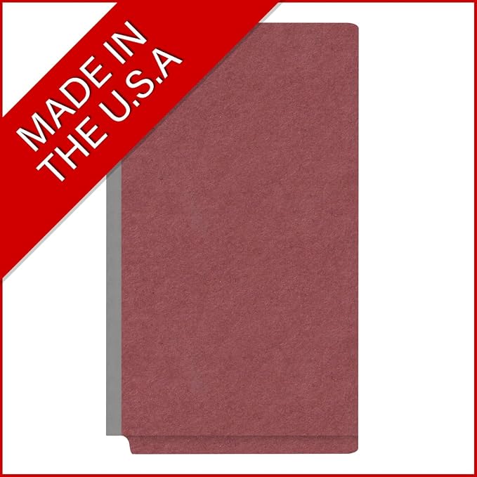 Ecom Folders Top Tab Pressboard Classification Folders | Legal Size 25 Pt Stock - Image 5