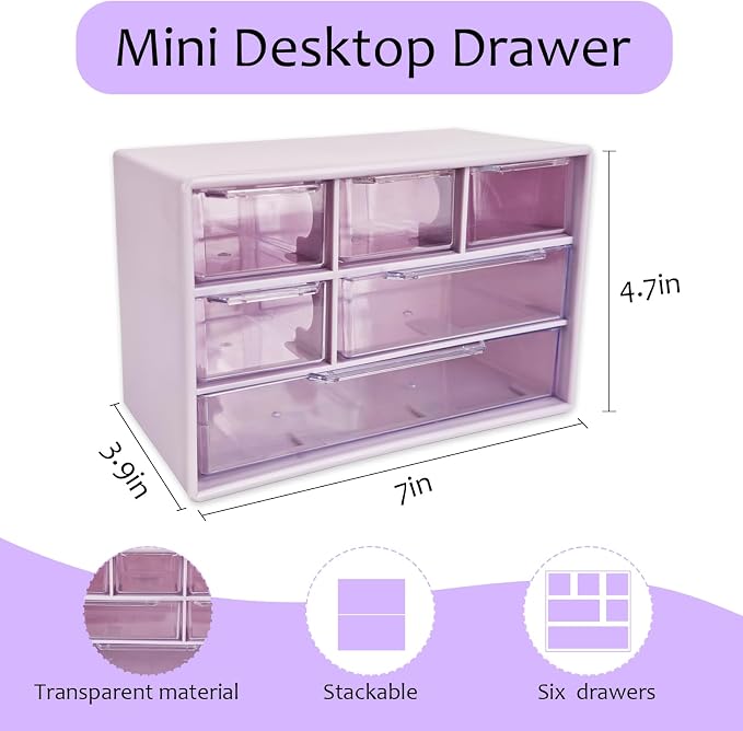 Mini Desk Drawer Organizer - Image 2