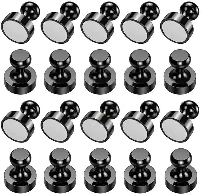 Fridge Magnets, Refrigerator Magnets, Magnetic Push Pins Perfect by Poffattr