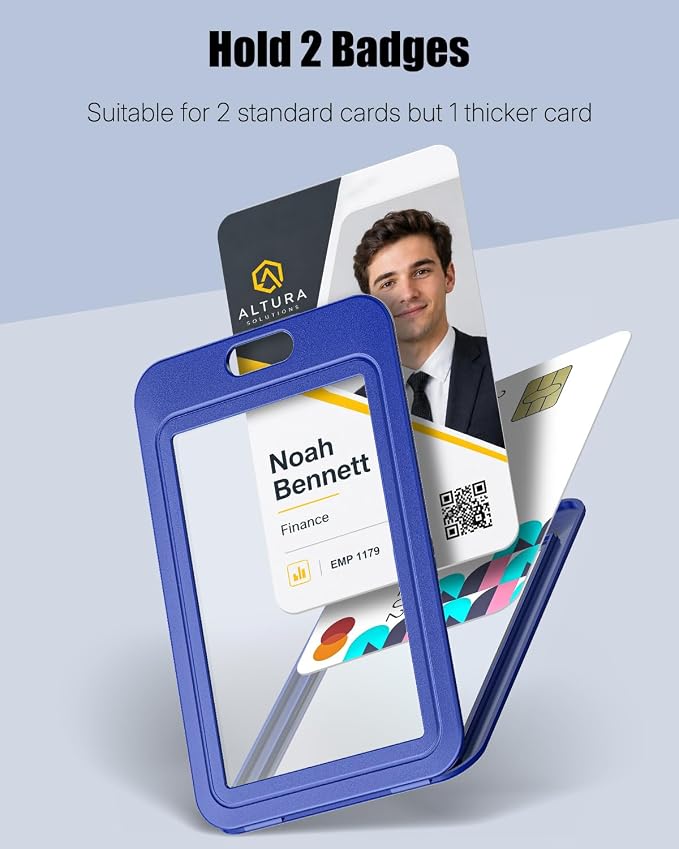 Uniclife 3 Pack ID Badge Holder - Image 3