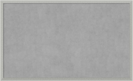 Amanti Art Silver Framed Magnetic Board 26x42 Large Vision Board by AmantiArt