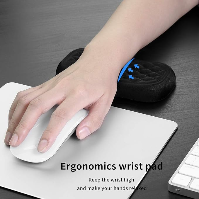 Vaydeer Wrist Rest for Keyboard and Mouse, Computer Ergonomic Wrist Support Pad - Image 9