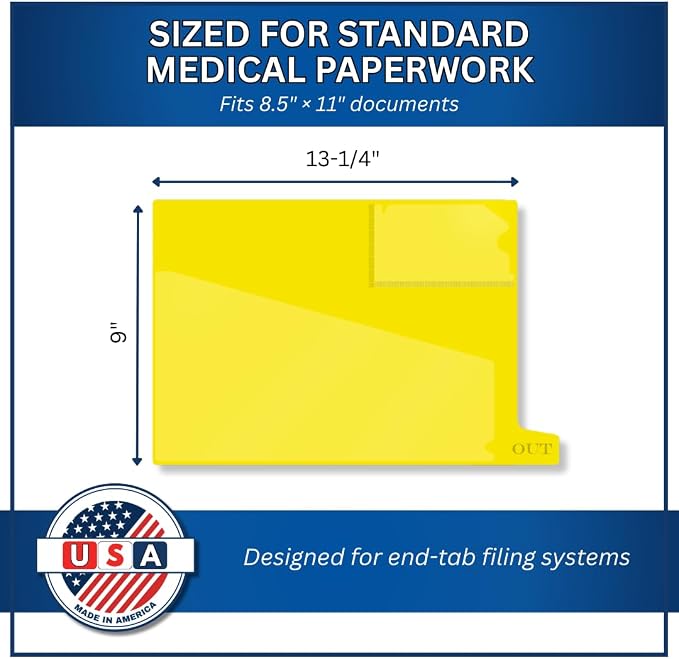 Doctor Stuff - Small Bottom Tab Vinyl Outguides, Diagonal Cut Front Pocket - Image 5