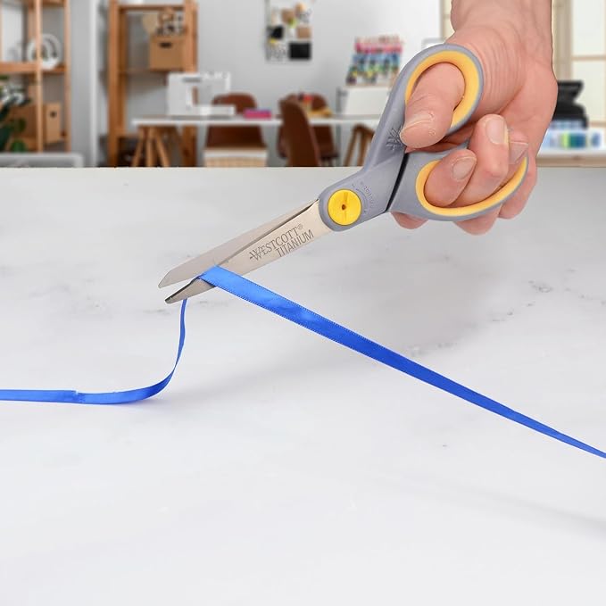 Westcott 8” Titanium Bonded Scissors - Image 9