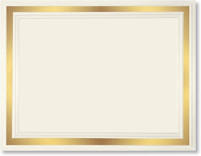 PaperDirect Blank Certificate Paper 8.5 x 11 - Image 2