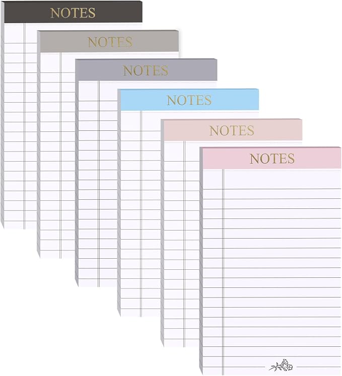AZUREAL 6P Notepad, Legal Pads 5x8 by Unknown