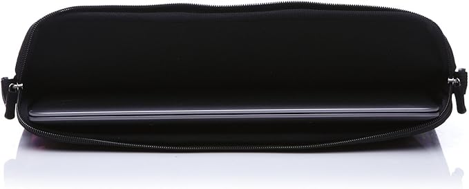 11-Inch to 12-Inch Neoprene Laptop Sleeve Case Bag with shoulder strap For 11", 11.6", 12" Ultrabook/Acer/Asus/Dell/HP/Toshiba/Lenovo/Chromebook (Colorful)