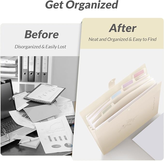 SKYDUE Expanding File Organizer - Image 7