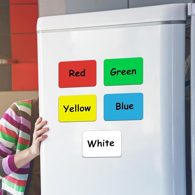 3.5x2.25 Magnetic Name Tags, Write On Magnets, Teacher Must Have - Image 8