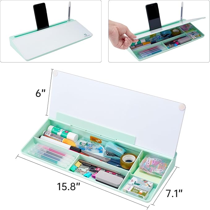 TSJ OFFICE Desktop Whiteboard Dry-Erase-Board - Image 4