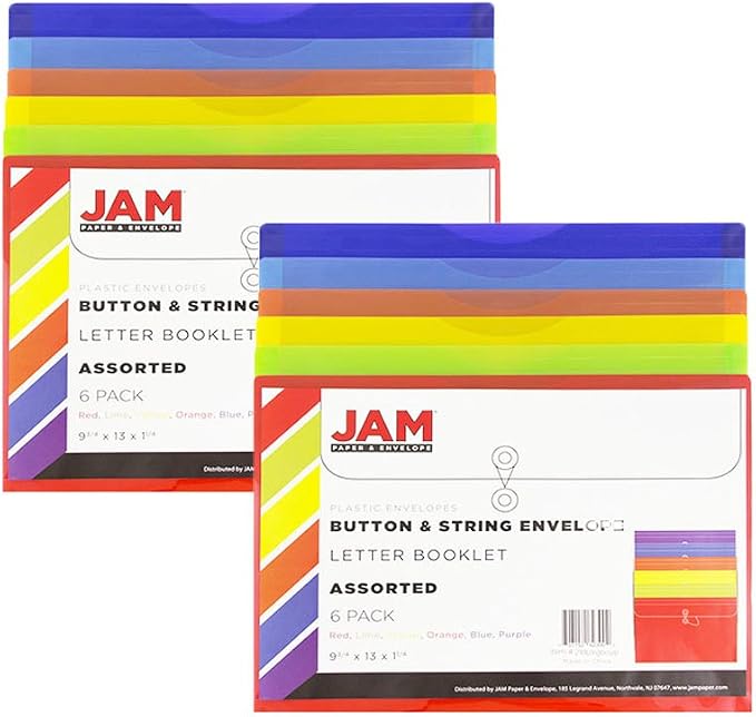 JAM PAPER Plastic Envelopes - Image 2