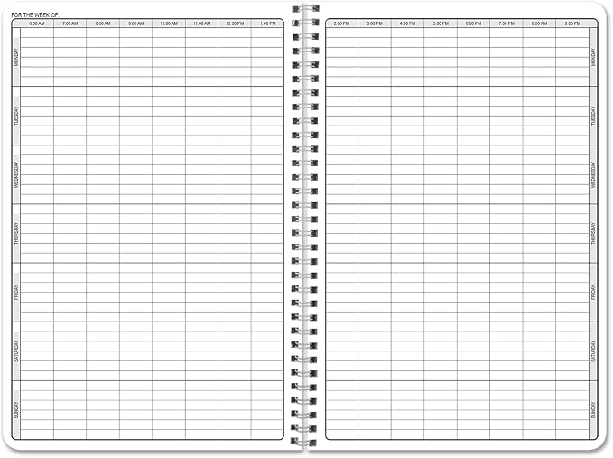 BookFactory Employee Work Schedule Planner/Business Employee Schedule Tracking - Image 3