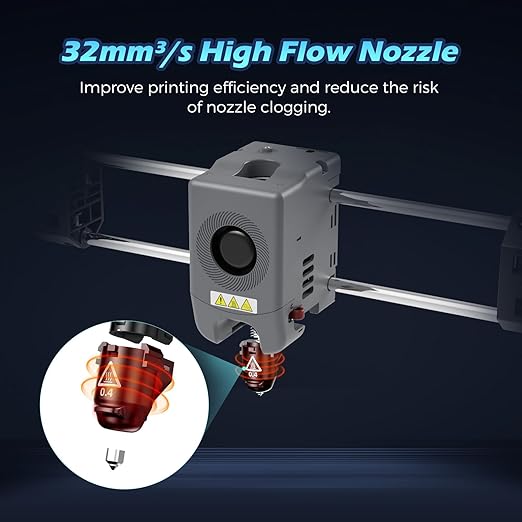 FLASHFORGE Adventurer 5M Pro Nozzle, 0.6mm Hardened, 280℃ High Flow 32mm³/s - Image 7