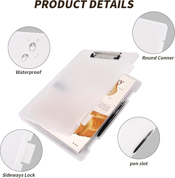 Letter Size 2 PCS Clipboard - Image 8