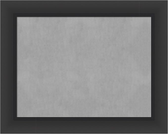 Amanti Art Black Framed Magnetic Board 23x29 Medium Vision Board by AmantiArt
