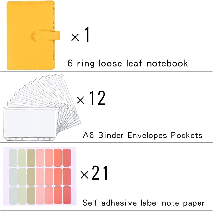 Money Saving Binder, Savings Challenges Book - Image 2