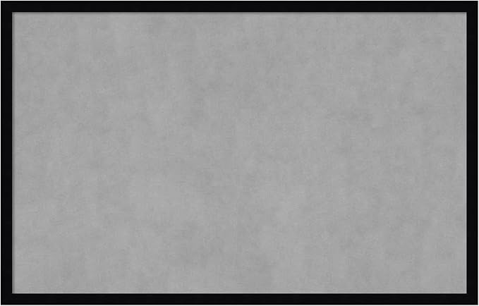 Amanti Art Black Framed Magnetic Board 21x33 Large Vision Board by AmantiArt