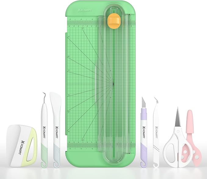 Xinart Paper Trimmer Tool Set A4 Craft Paper Cutter Weeding Tool Set Craft by XINART