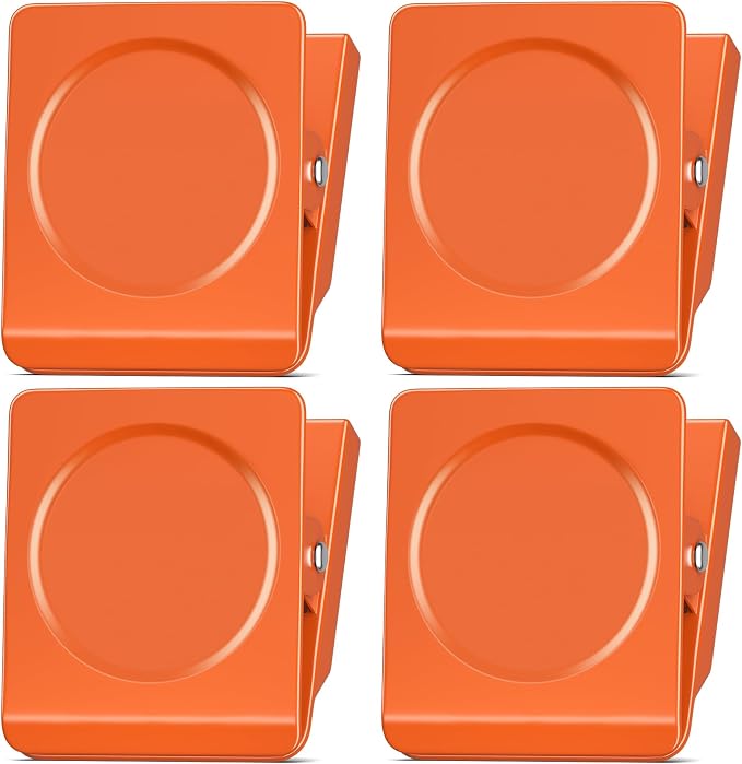FINDMAG Extra Strong Magnetic Clips, 2.2inch Magnetic Binder Clips Heavy Duty by FINDMAG