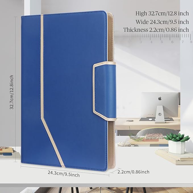 Toplive Blue A4/Letter Size Business Padfolio - Image 4
